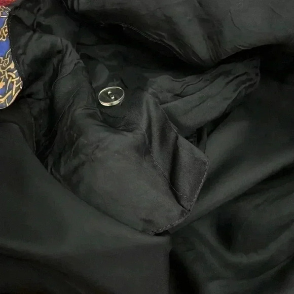Vintage August Silk Jacket Sz L - Picture 6 of 6
